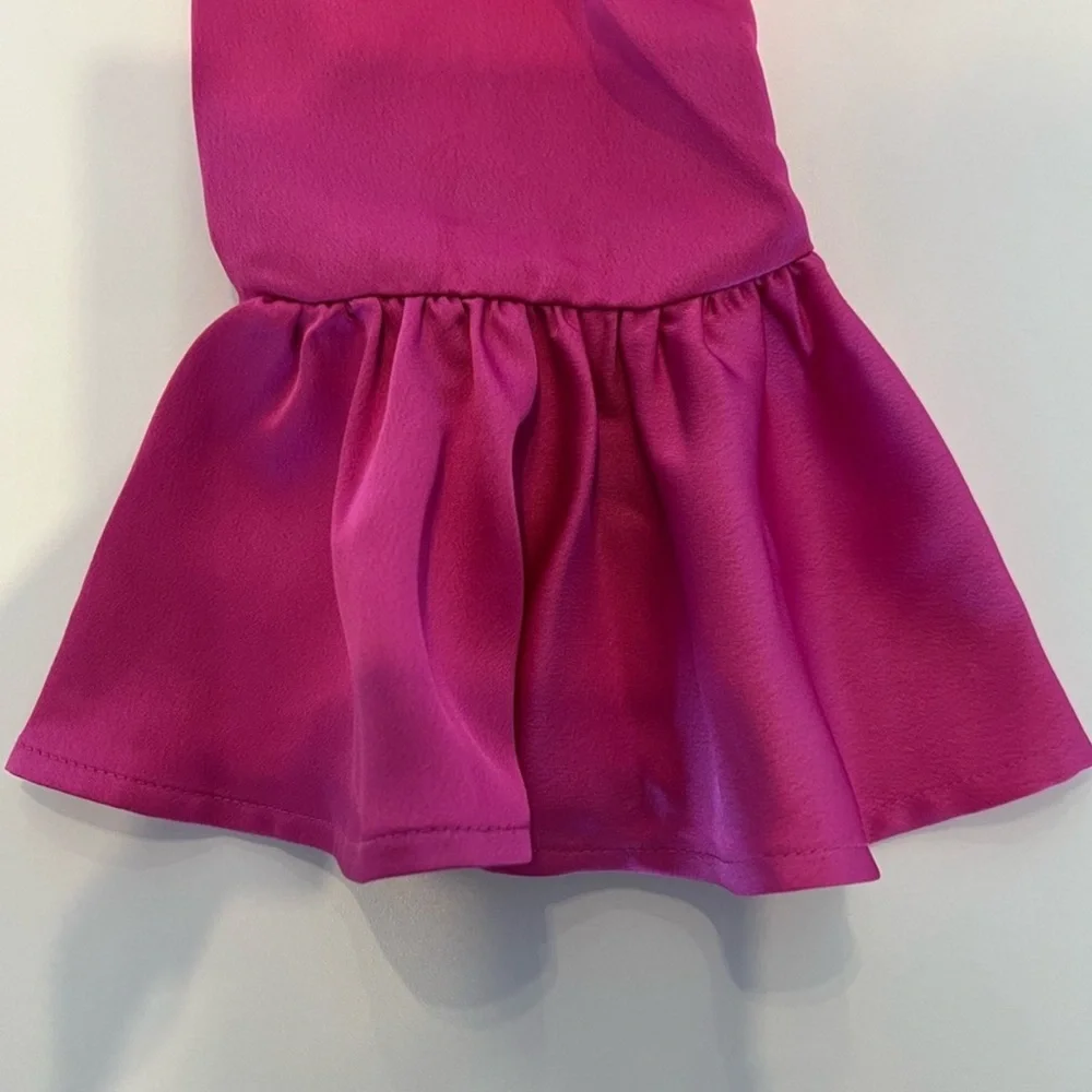 NEW JCrew Garden Blouse with Ruffled Sleeves  in Pink, Size Classic-XS - Picture 4 of 12